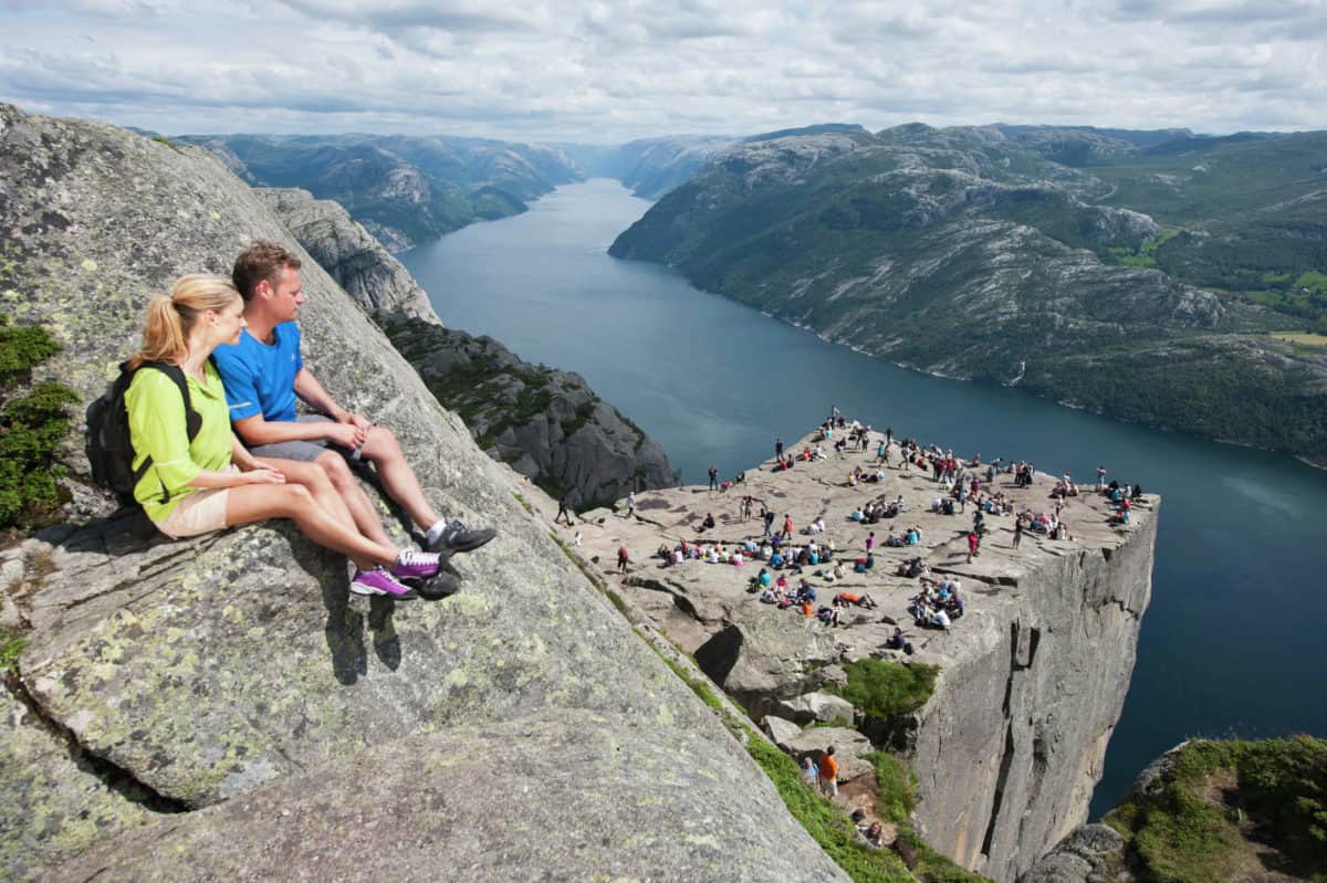 The Pulpit Rock/Preikestolen in Stavanger