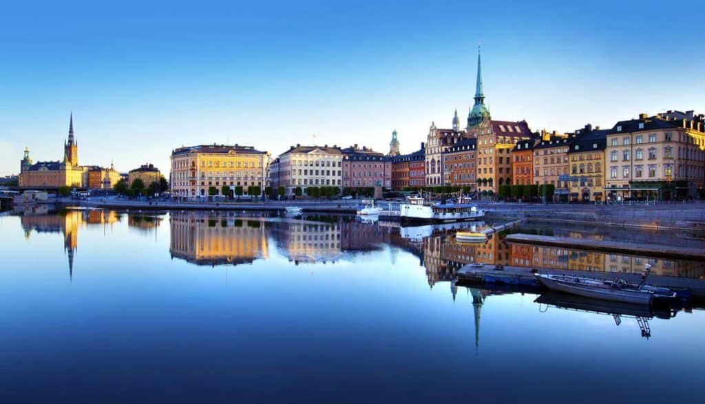 Sztokholm jest stolicą Szwecji