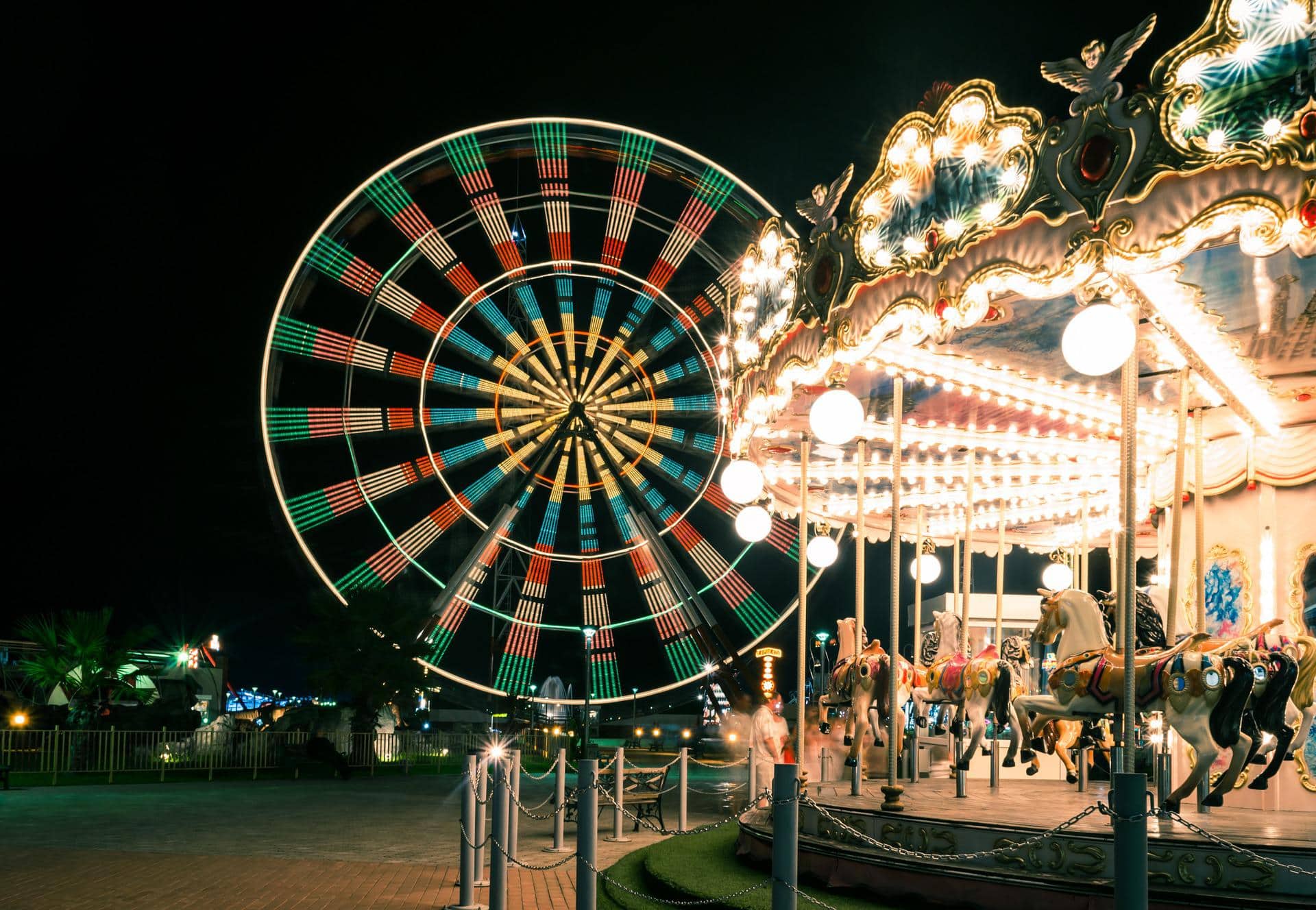 The heavenly feeling of BonBon-Land Amusement Park